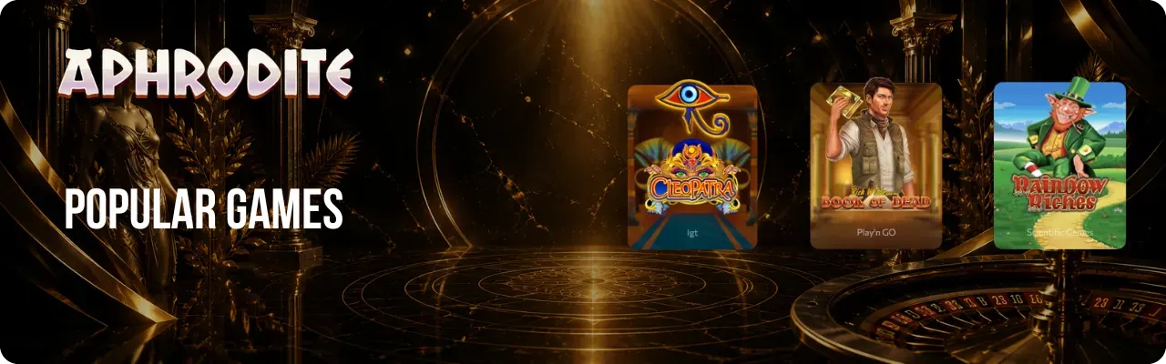  Aphrodite Casino Popular Slots